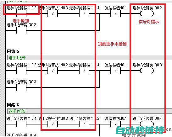 三人智力抢答器PLC程序设计及控制详解 (三人智力抢答器)